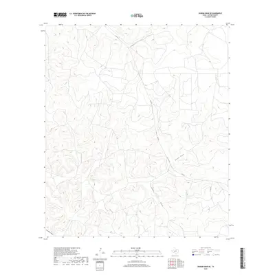 2019 Map of Dunbar Draw NE, 2019 Print