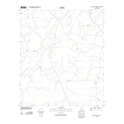 2010 Map of Dunbar Draw NW, 2010 Print