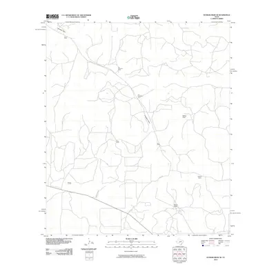 2010 Map of Dunbar Draw SE, 2010 Print