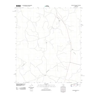 2010 Map of Dunbar Draw SW, 2010 Print
