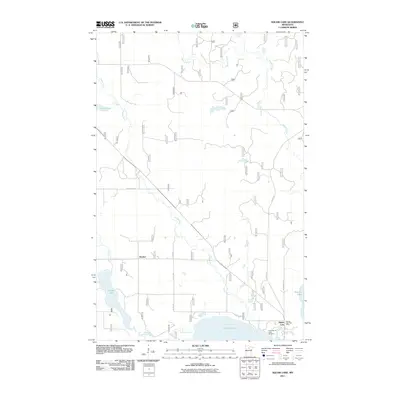 2011 Map of Dunbar Lake, 2011 Print