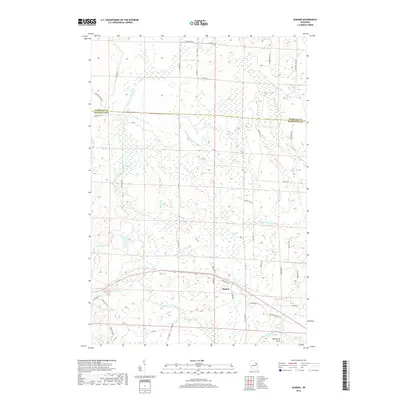 2018 Map of Dunbar, 2018 Print