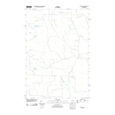 2010 Map of Dunbar NE, 2010 Print