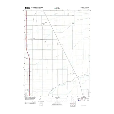 2010 Map of Dunbridge, 2010 Print