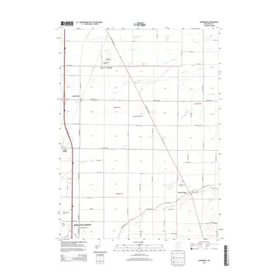 2013 Map of Dunbridge, 2013 Print
