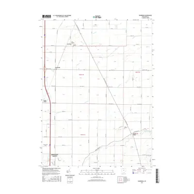 2016 Map of Dunbridge, 2016 Print