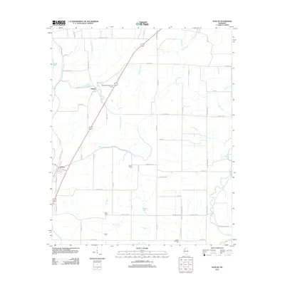 2012 Map of Duncan, 2012 Print