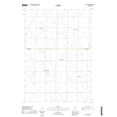 2017 Map of Duncan Church, 2017 Print