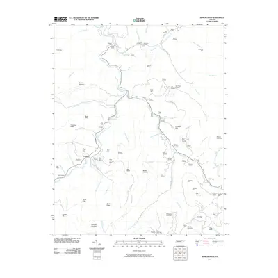 2010 Map of Duncan Flats, 2010 Print
