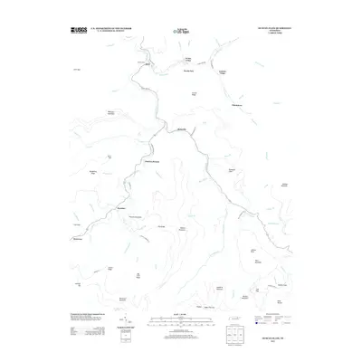 2013 Map of Duncan Flats, 2013 Print