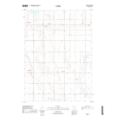 2018 Map of Duncan, 2018 Print
