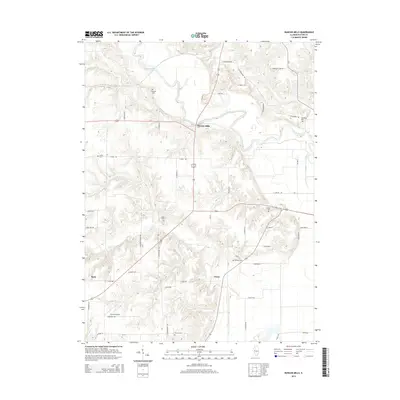 2015 Map of Duncan Mills, 2015 Print