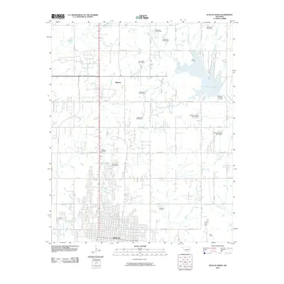 2010 Map of Duncan North, 2010 Print