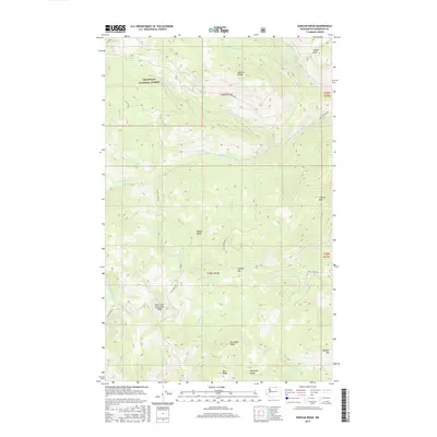 2017 Map of Duncan Ridge, 2017 Print