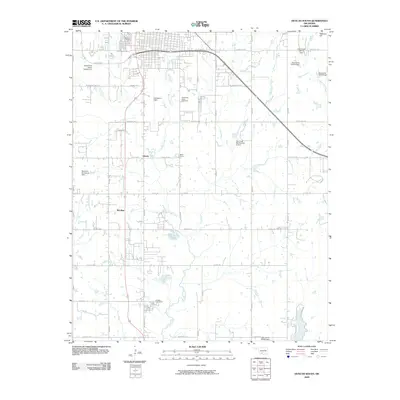 2009 Map of Duncan South, 2009 Print