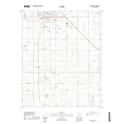 2018 Map of Duncan South, 2018 Print