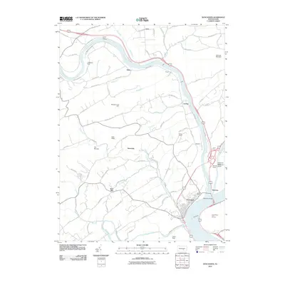 2010 Map of Duncannon, 2010 Print