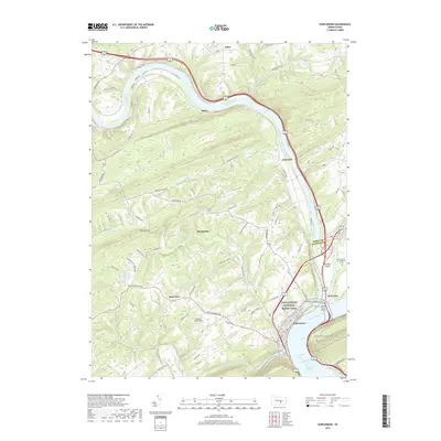 2019 Map of Duncannon, 2019 Print