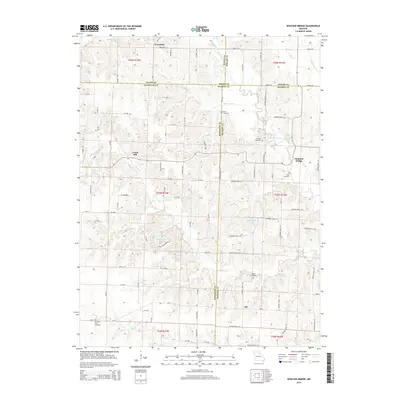 2014 Map of Duncans Bridge, 2014 Print