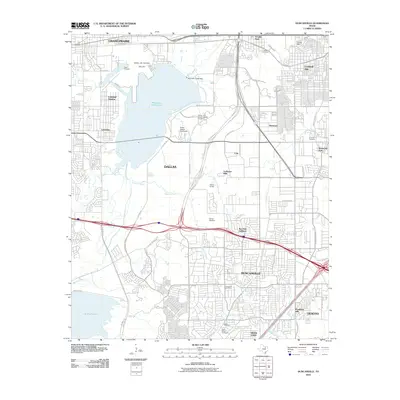 2010 Map of Duncanville, 2010 Print