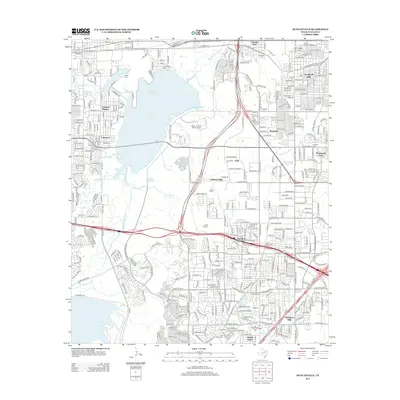 2012 Map of Duncanville, 2012 Print