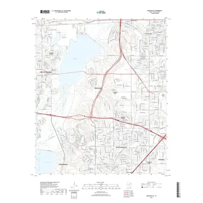 2019 Map of Duncanville, 2019 Print