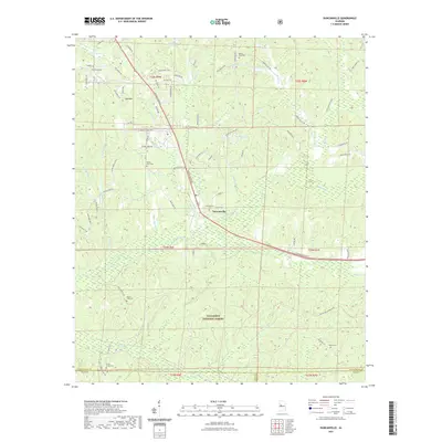 2021 Map of Duncanville, 2021 Print