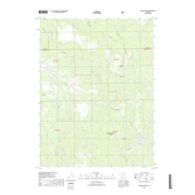 2019 Map of Dunckley Pass, 2019 Print