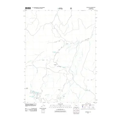 2011 Map of Dunckley, 2011 Print