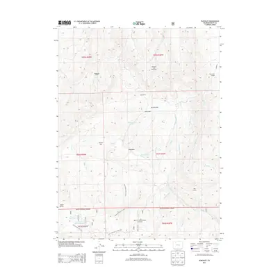 2013 Map of Dunckley, 2013 Print