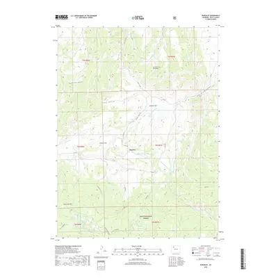 2019 Map of Dunckley, 2019 Print