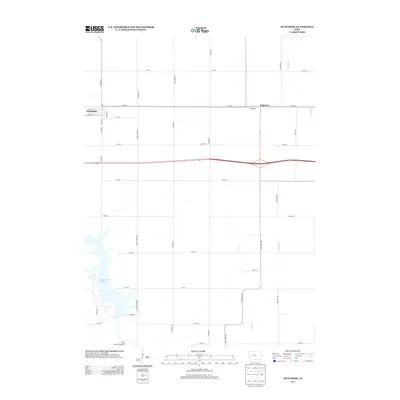 2013 Map of Duncombe, 2013 Print