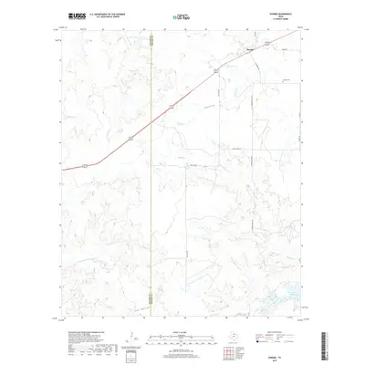 2019 Map of Dundee, 2019 Print