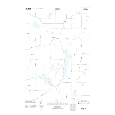 2013 Map of Dundee, 2013 Print