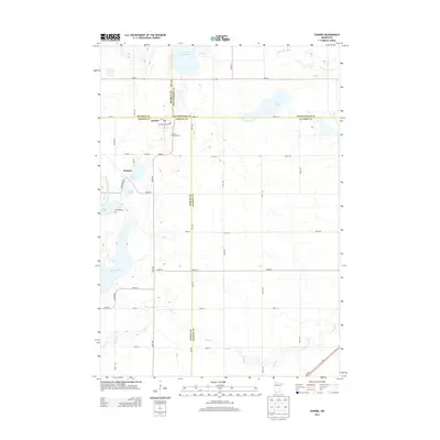 2013 Map of Dundee, 2013 Print