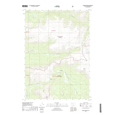 2017 Map of Dundee Meadows, 2017 Print