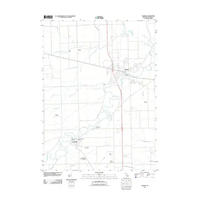2011 Map of Dundee, 2011 Print