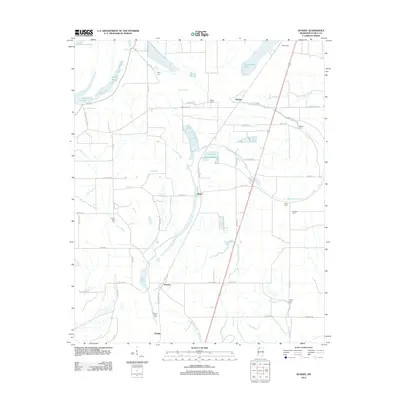 2012 Map of Dundee, 2012 Print