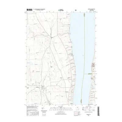 2016 Map of Dundee, 2016 Print