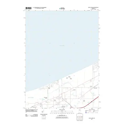 2011 Map of Dune Acres, 2011 Print