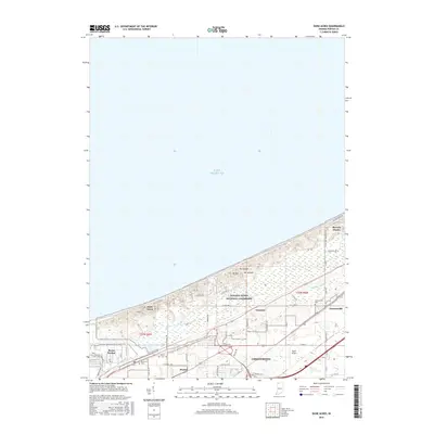 2016 Map of Dune Acres, 2016 Print