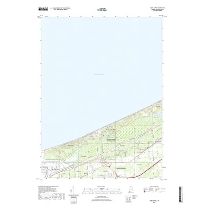 2019 Map of Dune Acres, 2019 Print
