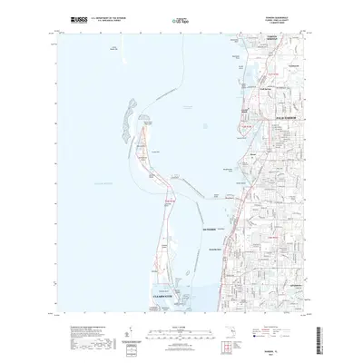2021 Map of Dunedin, 2021 Print