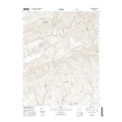 2016 Map of Dungannon, 2016 Print