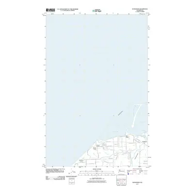 2011 Map of Dungeness, 2011 Print