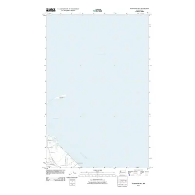 2011 Map of Dungeness OE E, 2011 Print