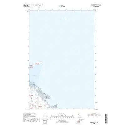 2020 Map of Dungeness OE E, 2020 Print