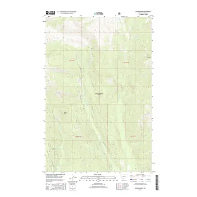 2017 Map of Dunham Point, 2017 Print