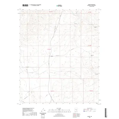 2020 Map of Dunken, 2020 Print