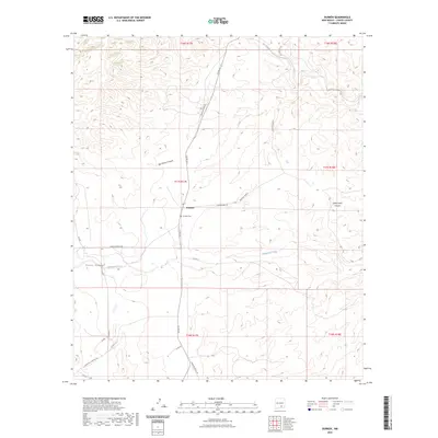 2023 Map of Dunken, 2023 Print